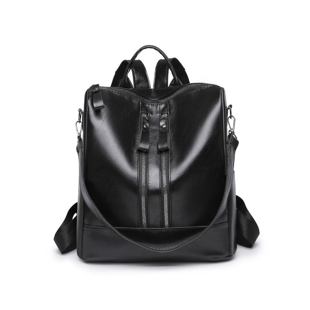 Women's soft leather backpack  shoulder bag